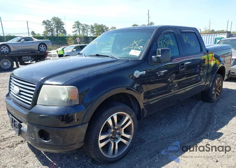 2007 Ford F-150 Lariat из США, поврежденный, VIN 1FTRW14557FA53768
